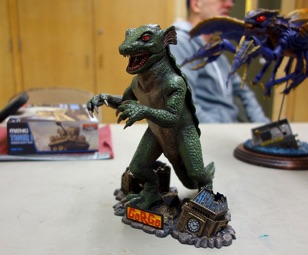 Modeler Bill brought in this Monarch Models Gorgo, built out of the box.