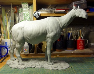 Cleaned up, seams filled.