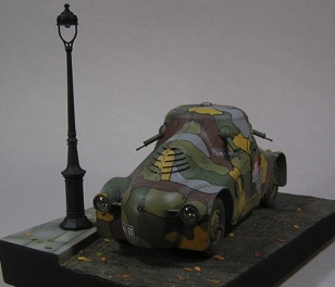 Light pole is from Tamiya purchased back in early 80's. 